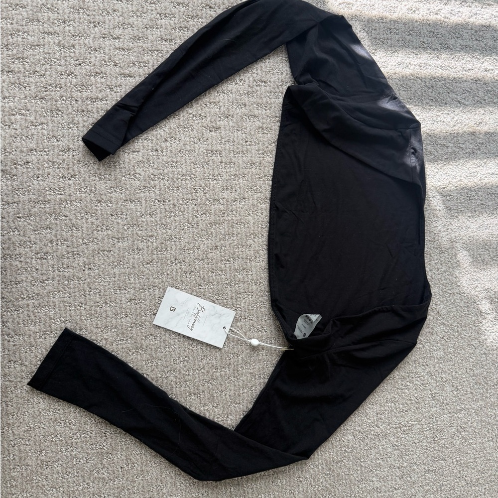 BuffBunny AirKnit Bolero Black Long Sleeve Top